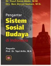 PENGANTAR SISTEM SOSIAL BUDAYA DI INDONESIA