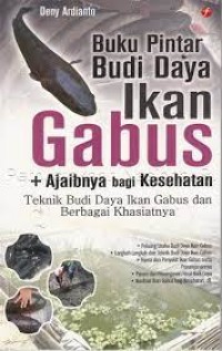 BUKU PINTAR BUDI DAYA IKAN GABUS