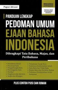 PANDUAN LENGKAP PEDOMAN UMUM EJAAN BAHASA INDONESIA